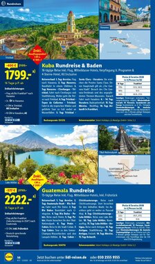 Lidl Reisen Prospekt (ab 14.01.2026) zum Blättern - Seite 56