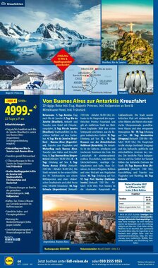 Lidl Reisen Prospekt (ab 14.01.2026) zum Blättern - Seite 60