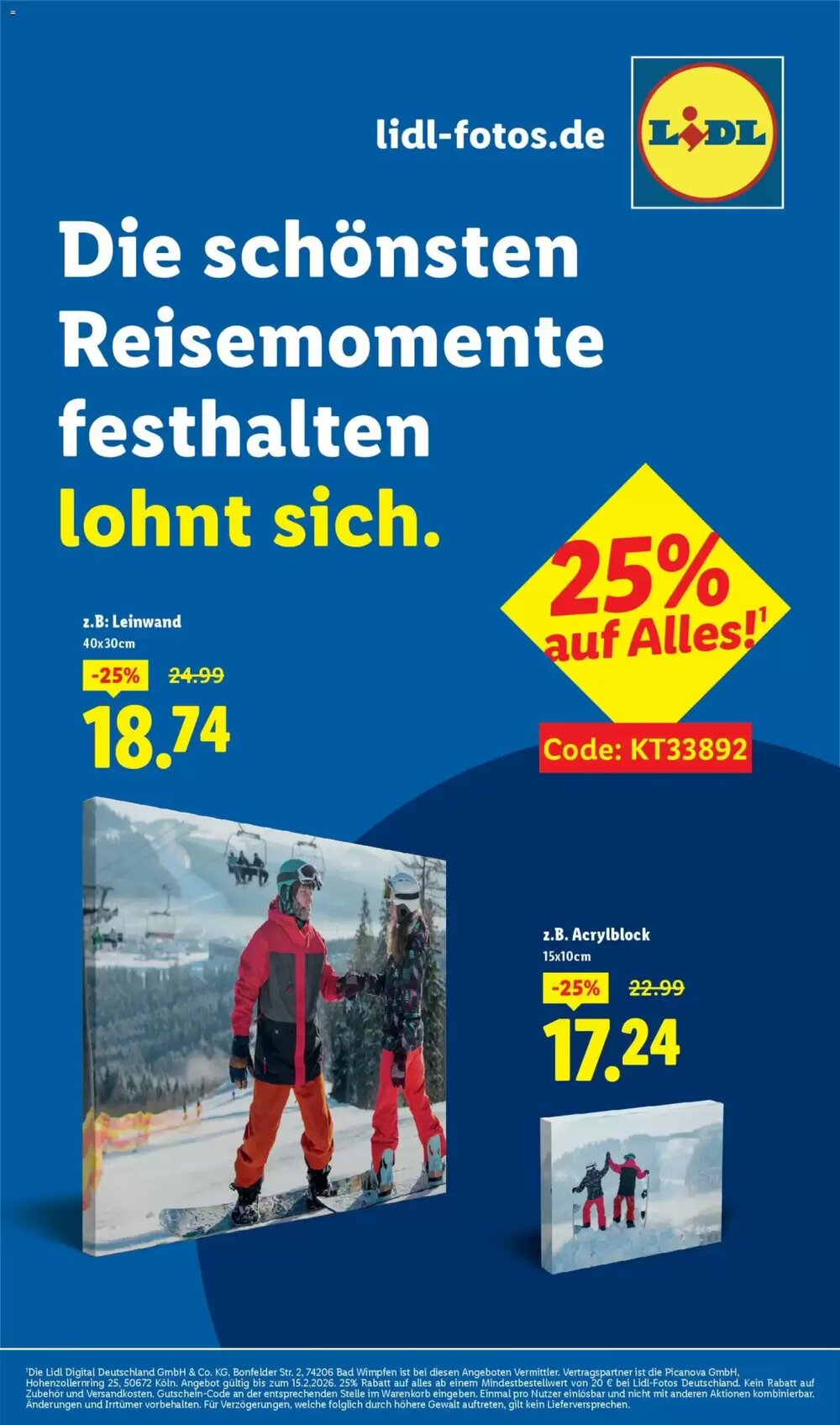 Lidl Reisen Prospekt (ab 14.01.2026) zum Blättern - Seite 65