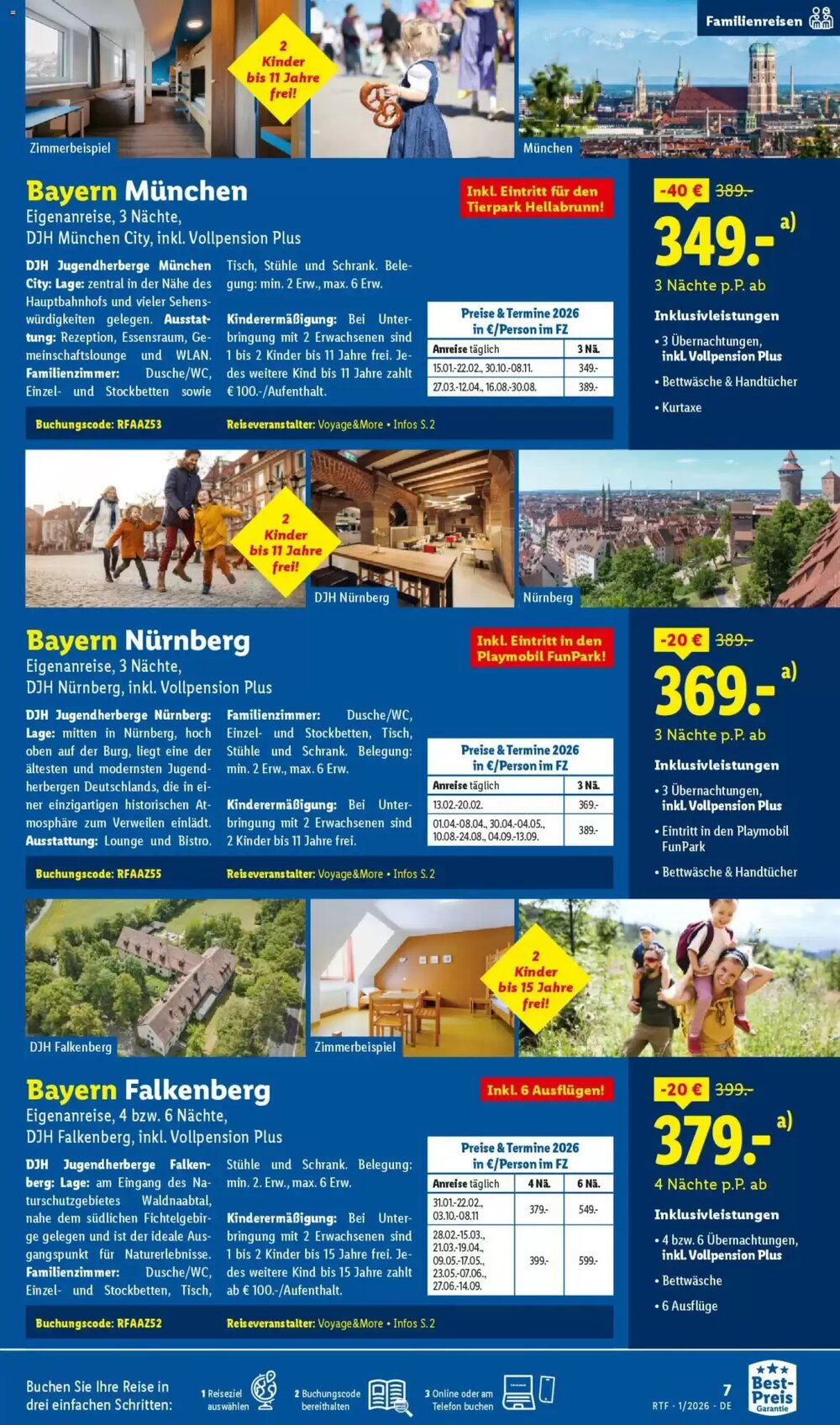 Lidl Reisen Prospekt (ab 14.01.2026) zum Blättern - Seite 7
