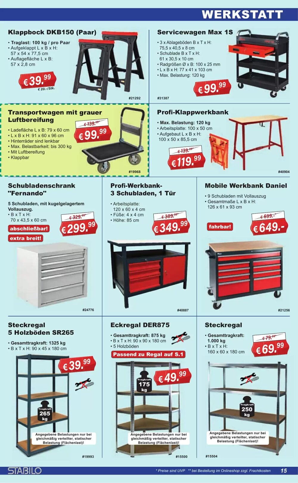 Stabilo Fachmarkt Prospekt (ab 14.01.2026) zum Blättern - Seite 15