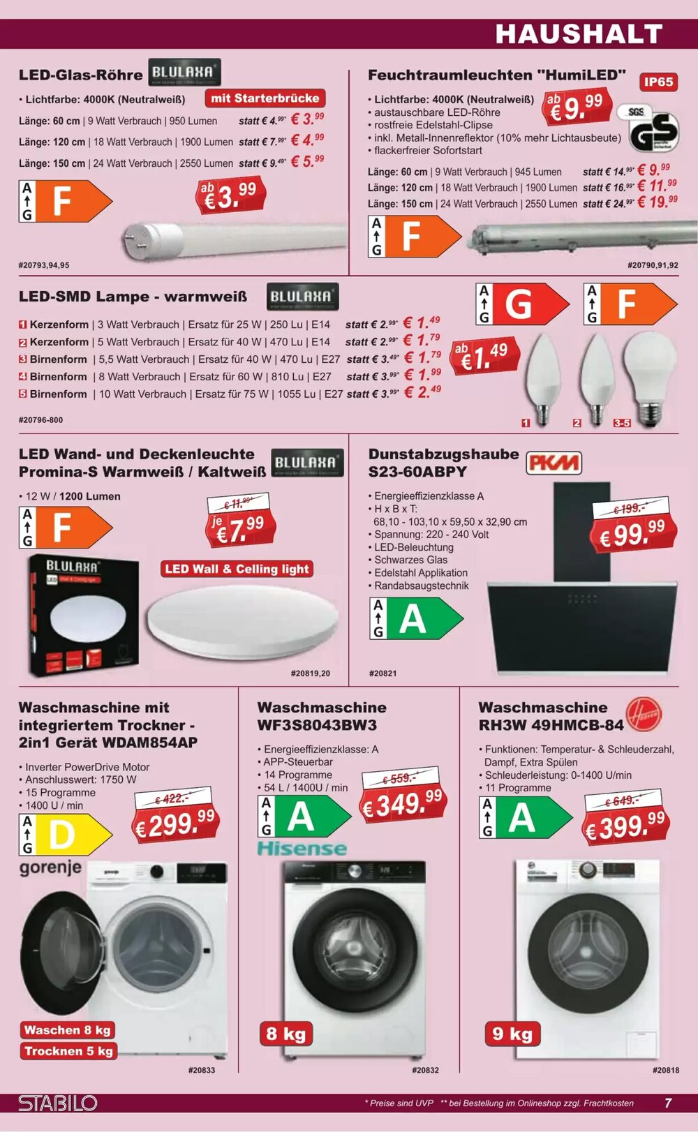 Stabilo Fachmarkt Prospekt (ab 14.01.2026) zum Blättern - Seite 7