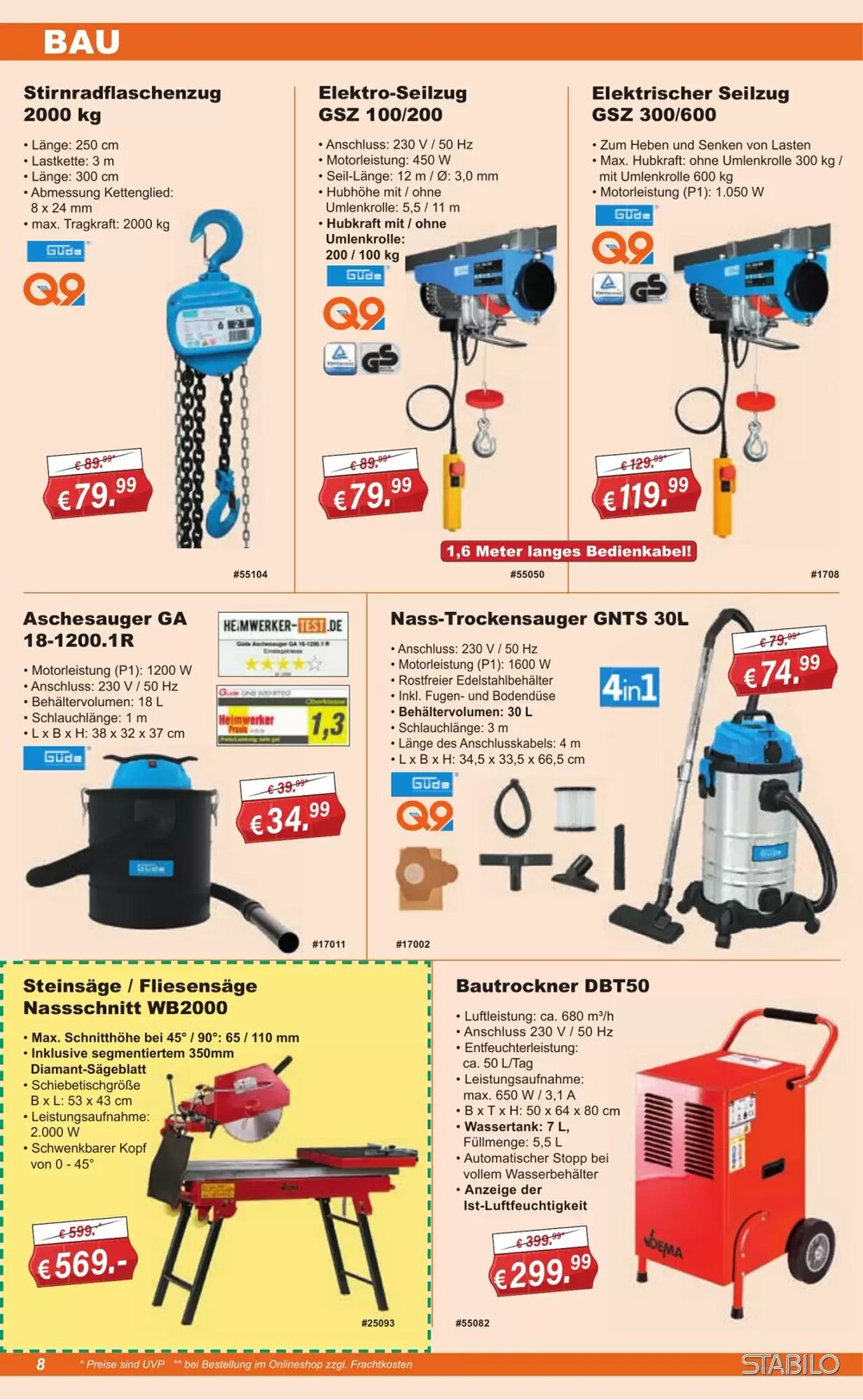 Stabilo Fachmarkt Prospekt (ab 14.01.2026) zum Blättern - Seite 8