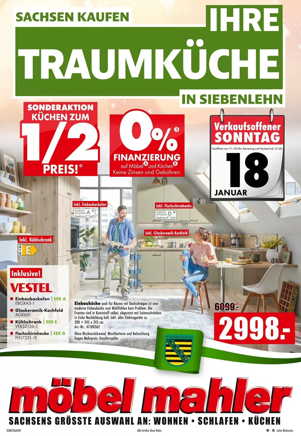 Möbel Mahler Prospekt (ab 14.01.2026) zum Blättern - Seite 1