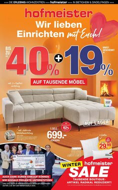Hofmeister Prospekt (ab 14.01.2026) zum Blättern - Seite 1