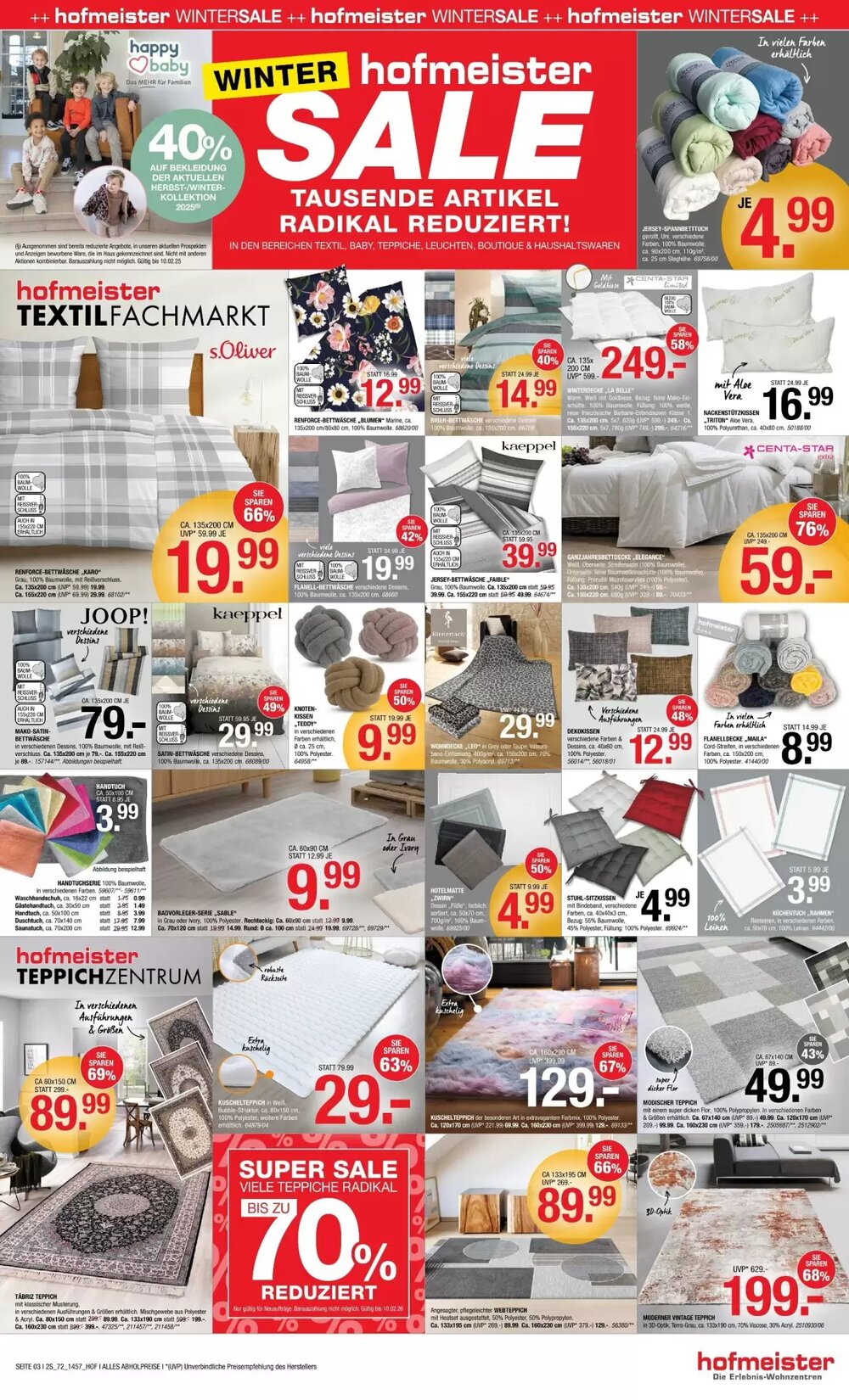 Hofmeister Prospekt (ab 14.01.2026) zum Blättern - Seite 3