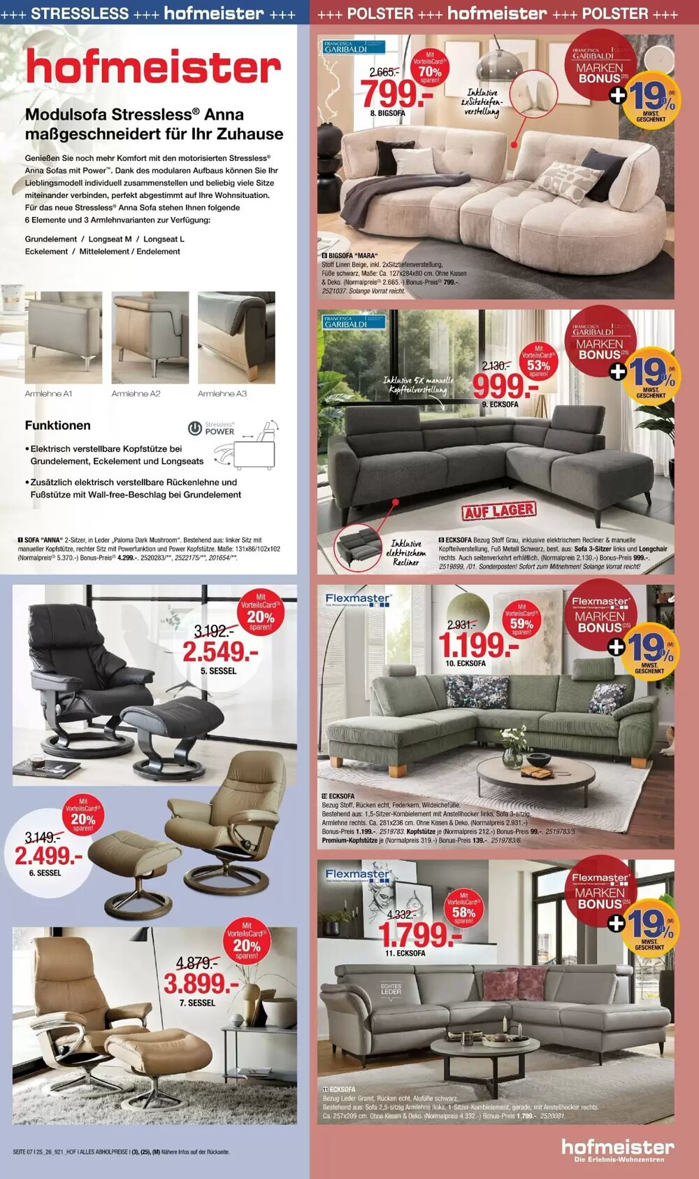 Hofmeister Prospekt (ab 14.01.2026) zum Blättern - Seite 7