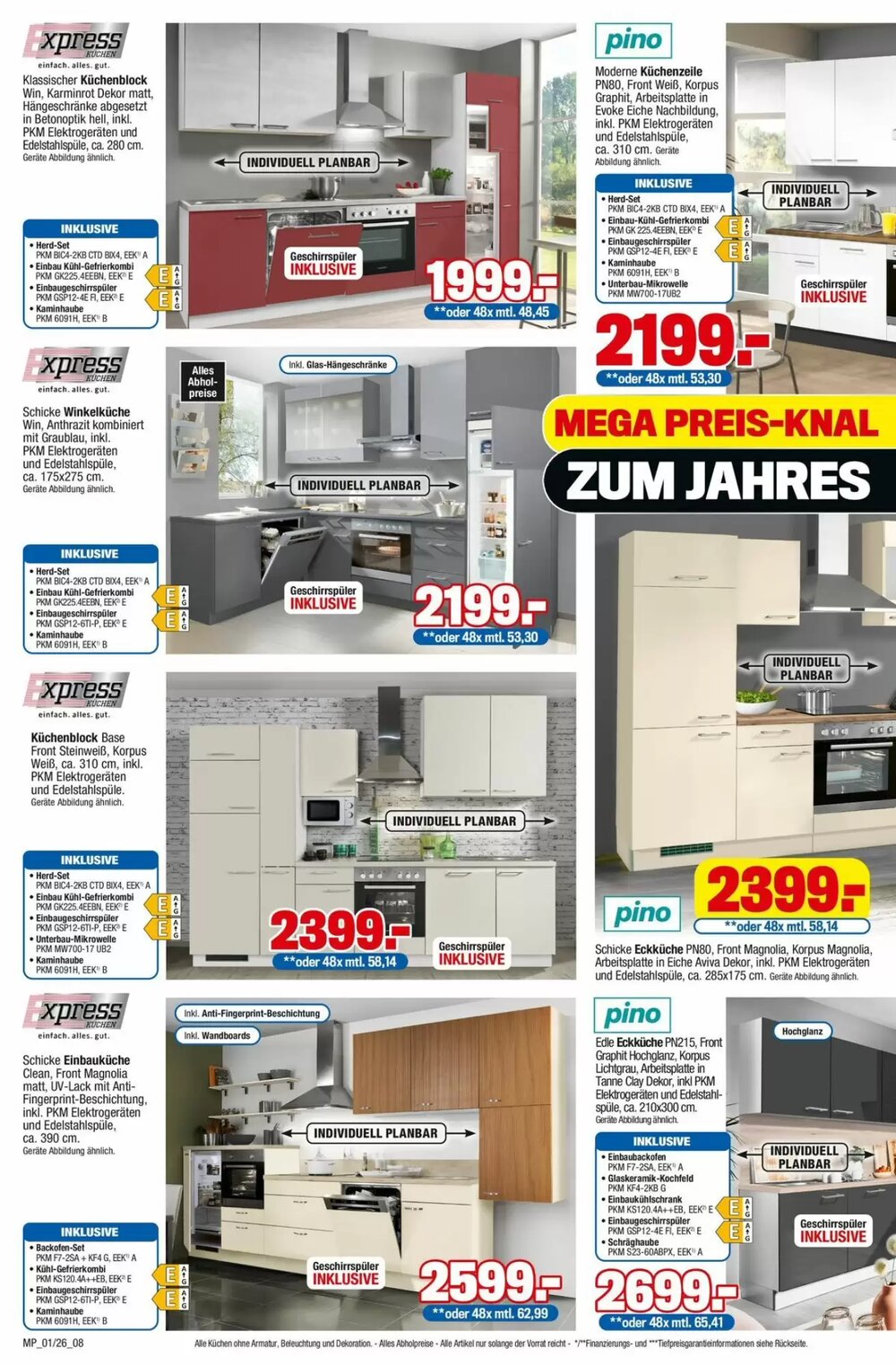 Möbelpiraten Prospekt (ab 14.01.2026) zum Blättern - Seite 8