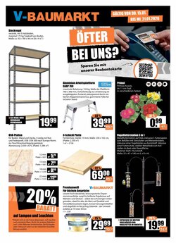 V Baumarkt Prospekt (ab 15.01.2026) zum Blättern - Seite 1