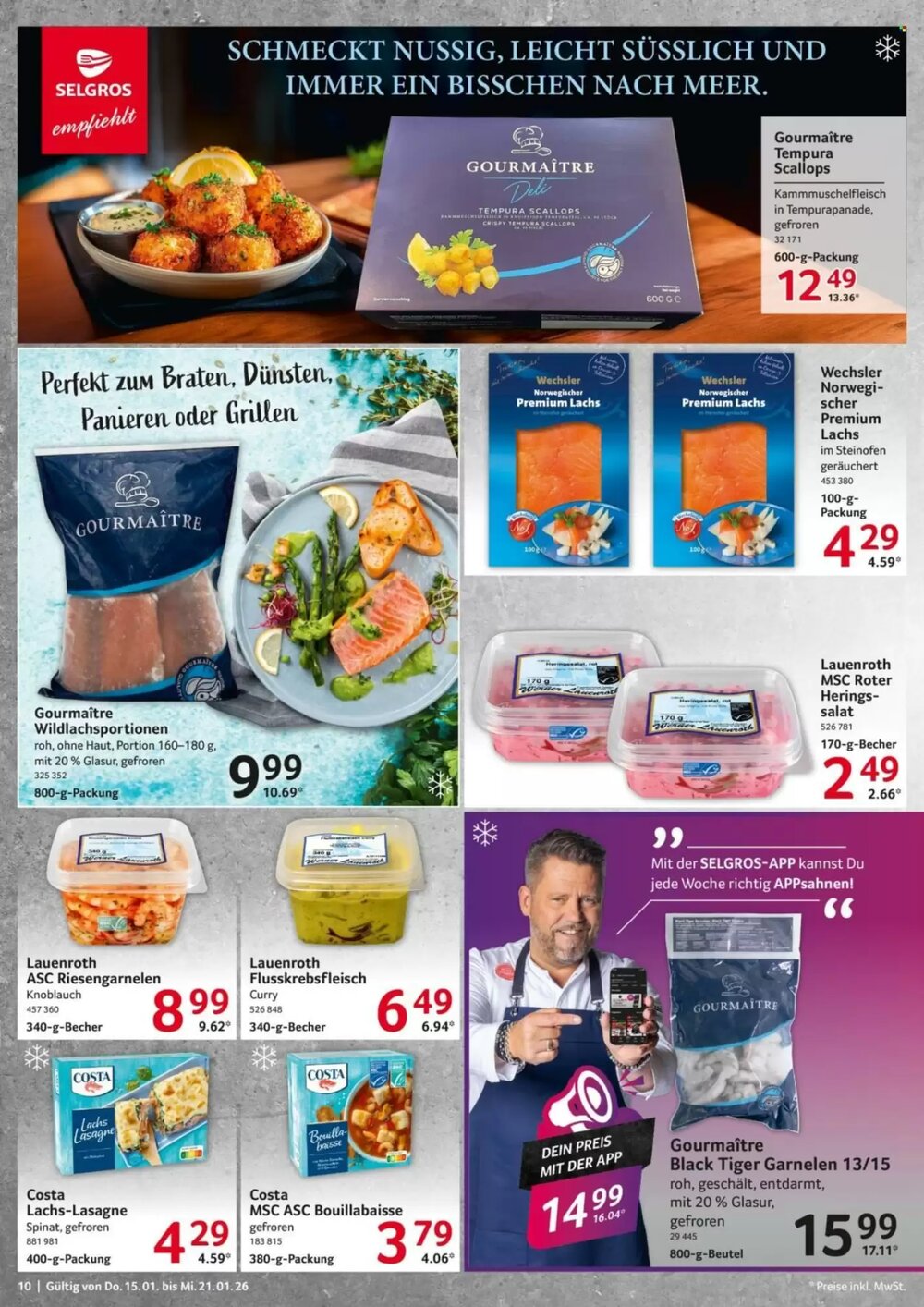 Selgros Prospekt (ab 15.01.2026) zum Blättern - Seite 10