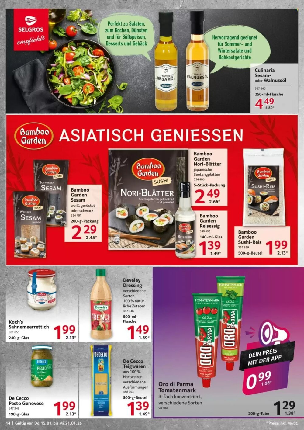 Selgros Prospekt (ab 15.01.2026) zum Blättern - Seite 14