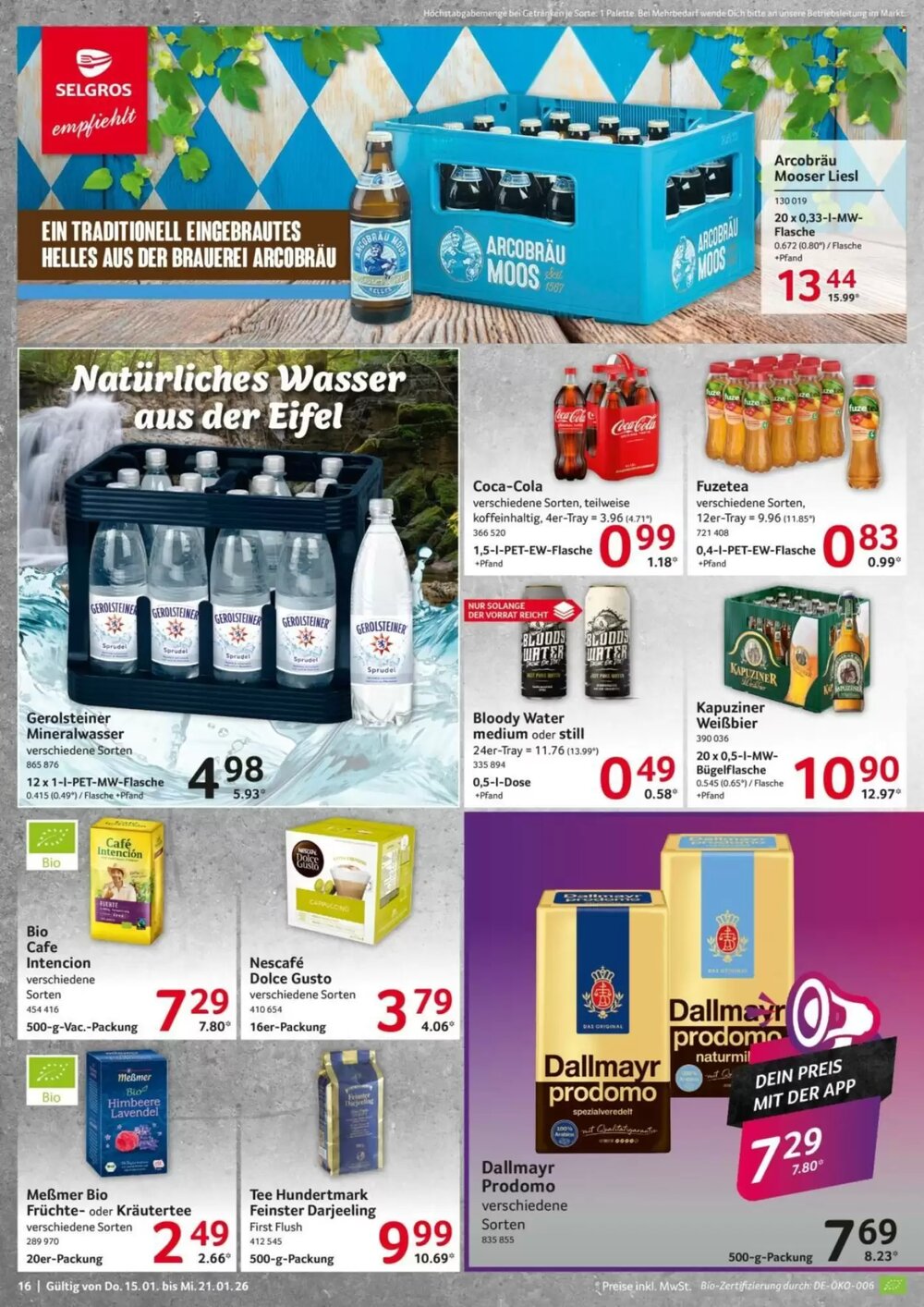 Selgros Prospekt (ab 15.01.2026) zum Blättern - Seite 16