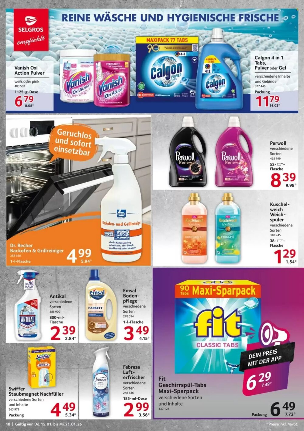 Selgros Prospekt (ab 15.01.2026) zum Blättern - Seite 18