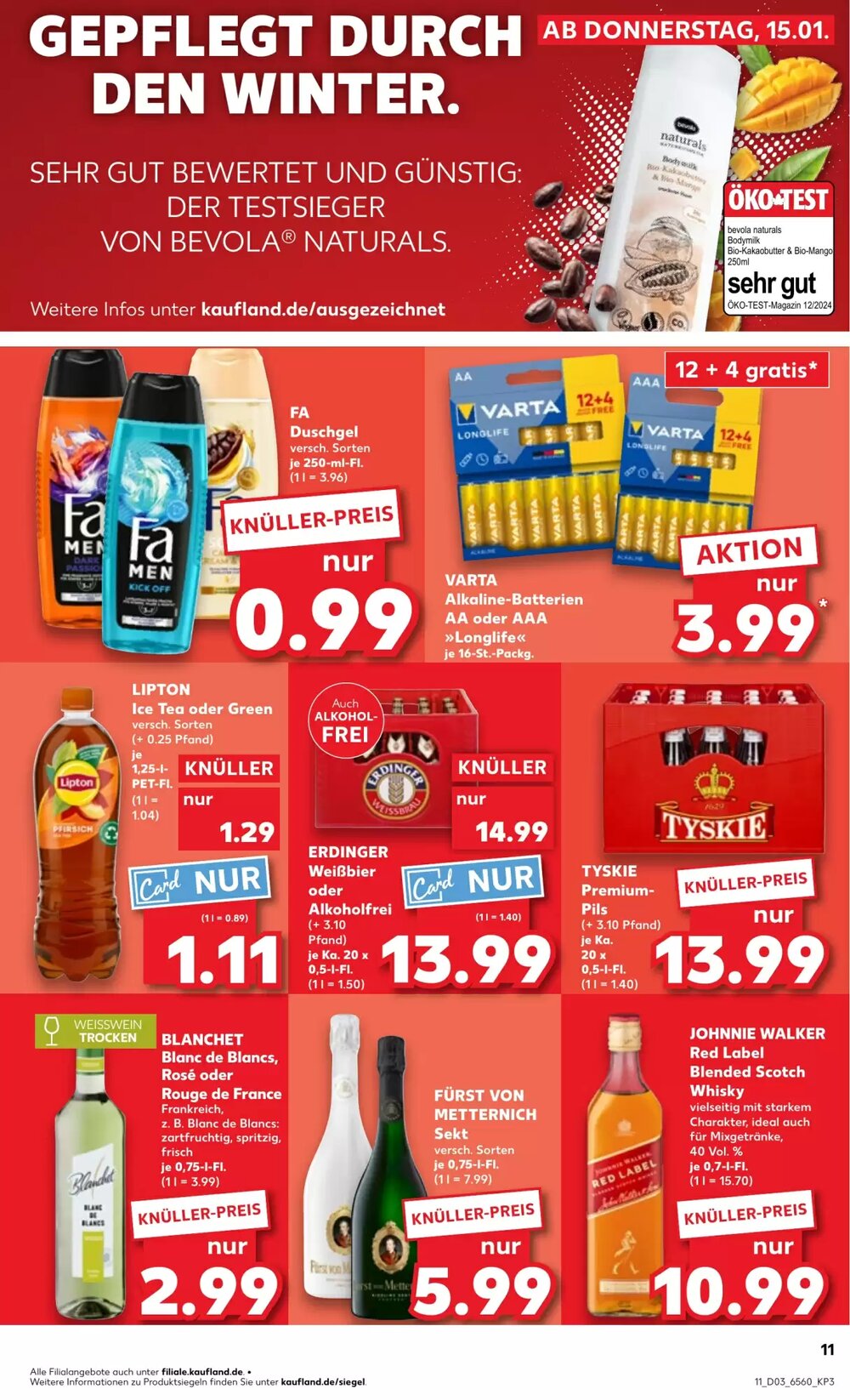 Kaufland Prospekt (ab 15.01.2026) zum Blättern - Seite 11