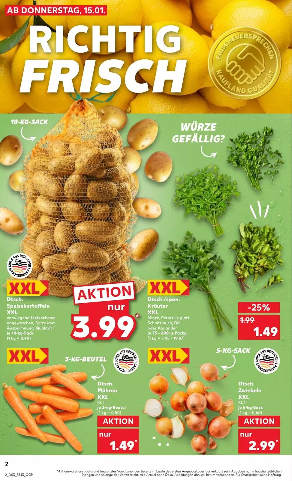 Kaufland Prospekt (ab 15.01.2026) zum Blättern - Seite 2