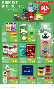 Kaufland Prospekt (ab 15.01.2026) zum Blättern - Seite 21