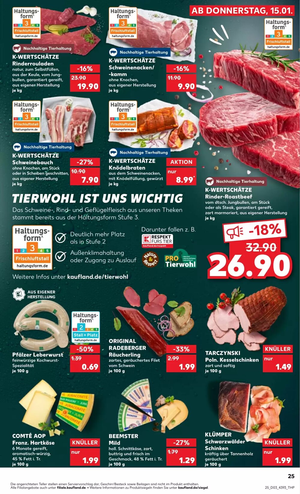 Kaufland Prospekt (ab 15.01.2026) zum Blättern - Seite 25