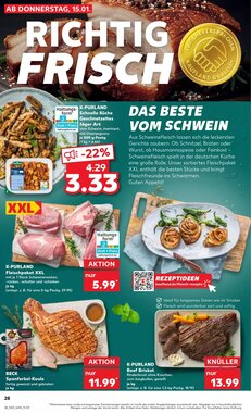 Kaufland Prospekt (ab 15.01.2026) zum Blättern - Seite 28
