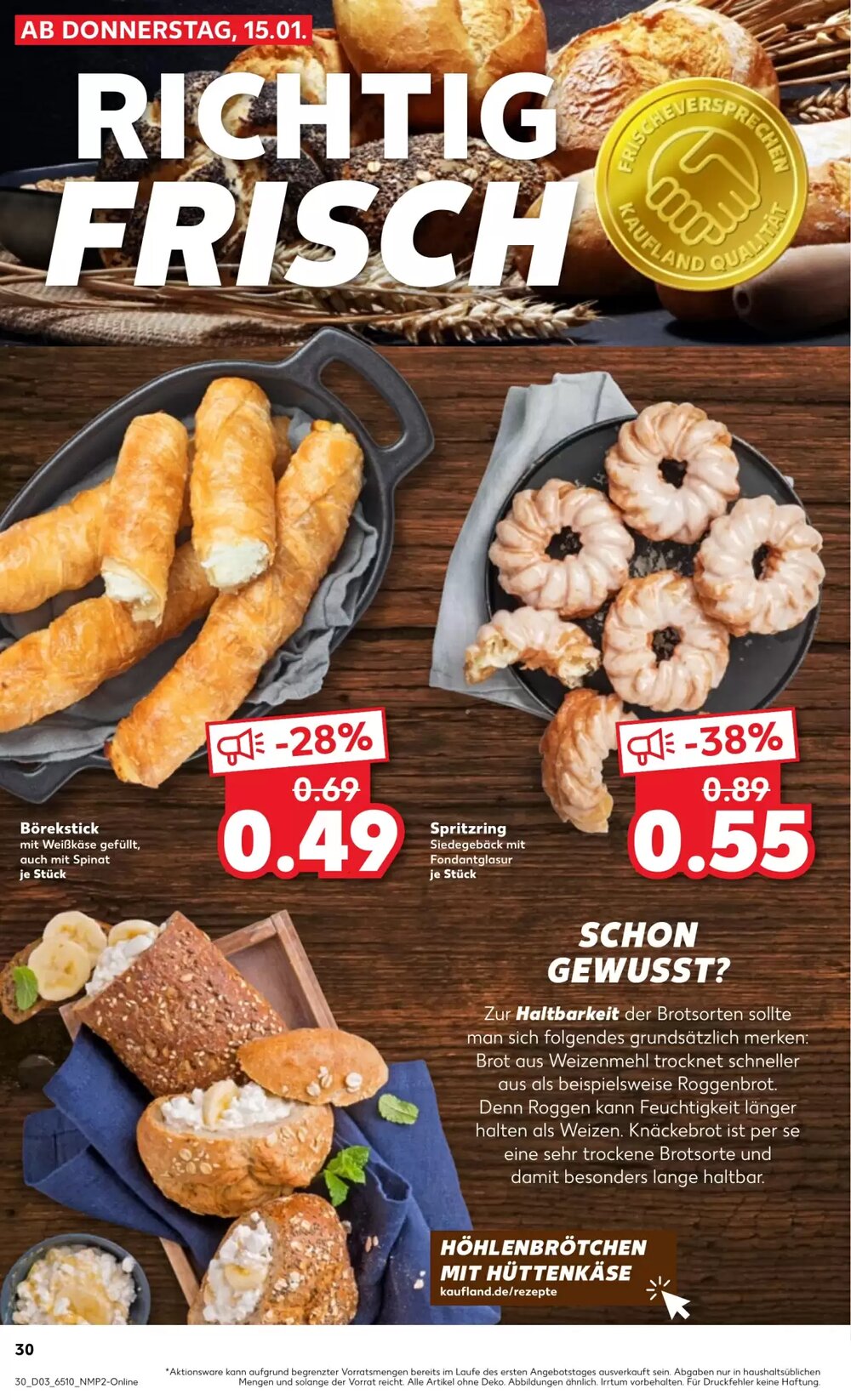 Kaufland Prospekt (ab 15.01.2026) zum Blättern - Seite 30