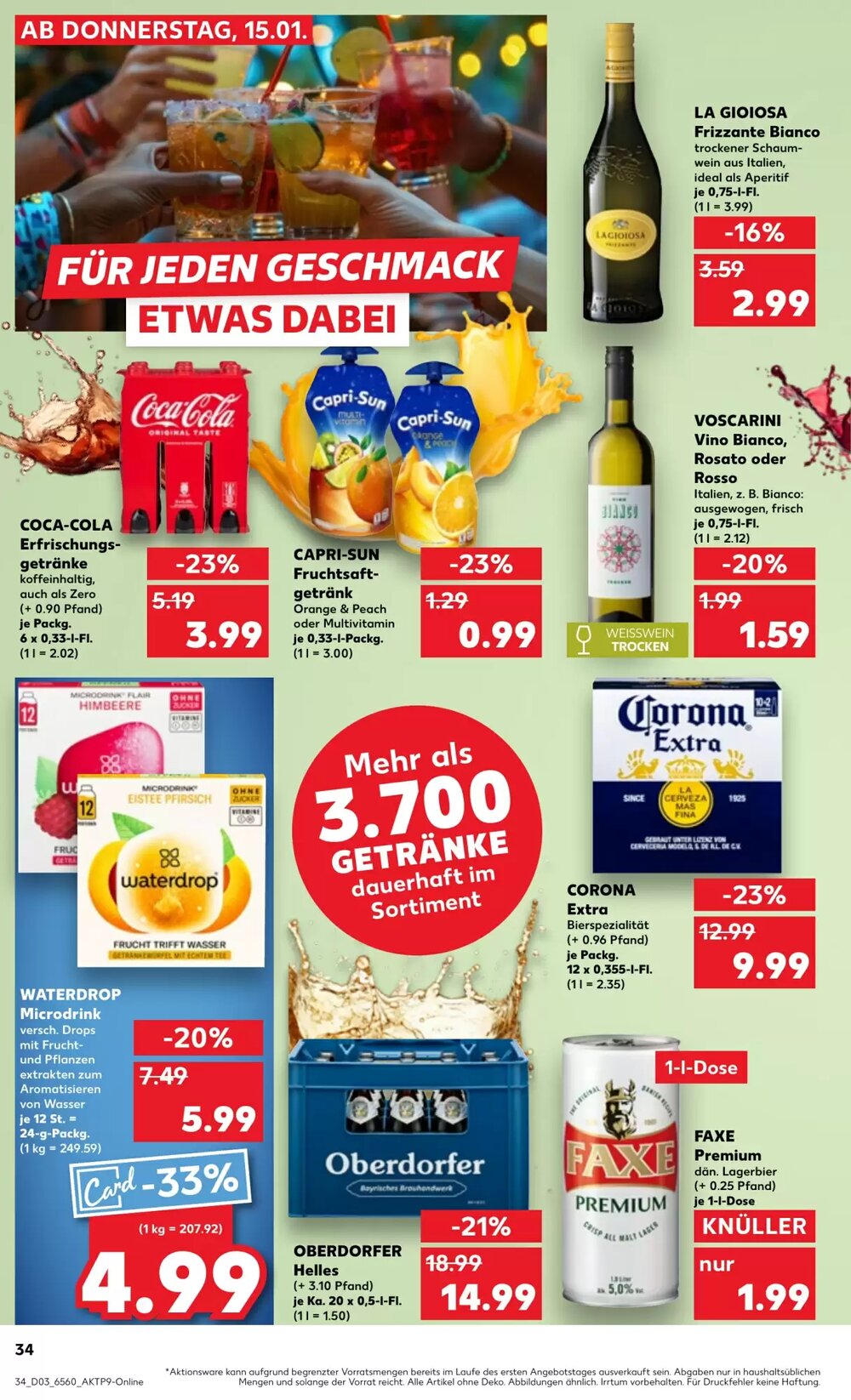 Kaufland Prospekt (ab 15.01.2026) zum Blättern - Seite 34