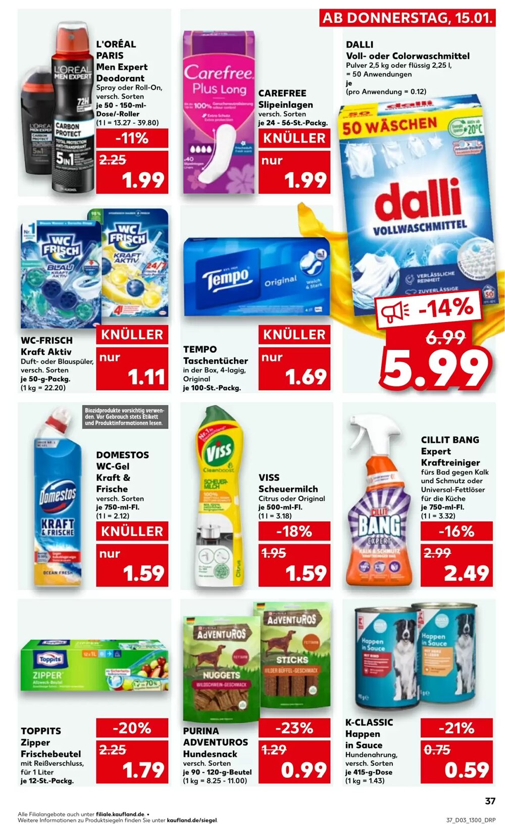 Kaufland Prospekt (ab 15.01.2026) zum Blättern - Seite 37