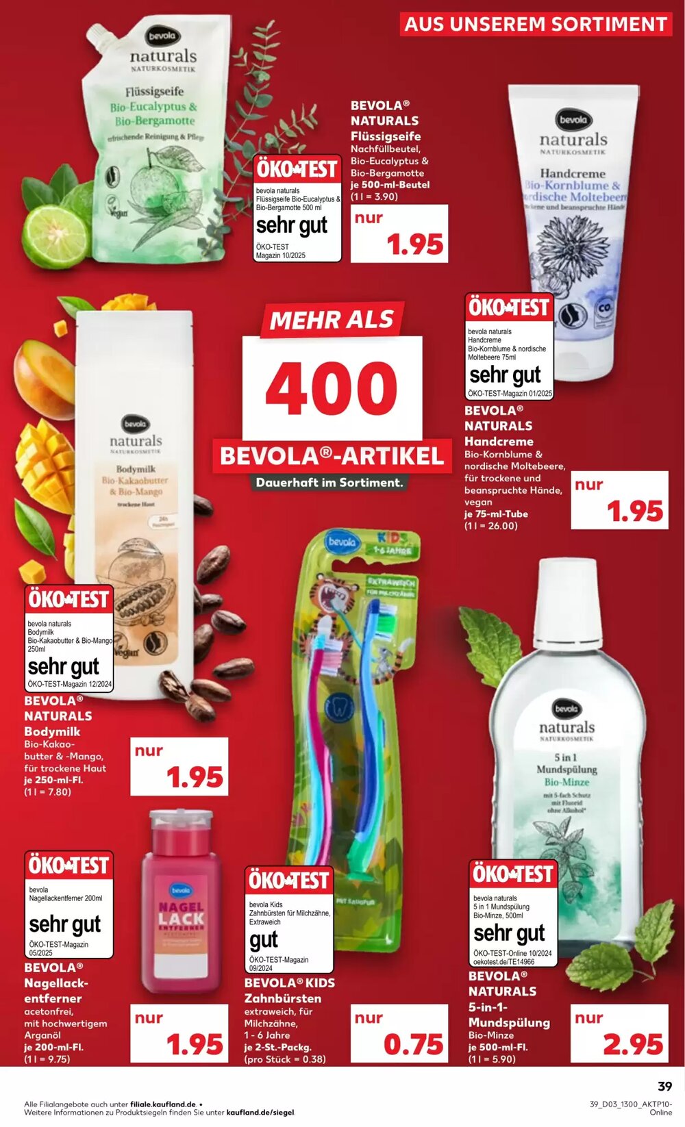 Kaufland Prospekt (ab 15.01.2026) zum Blättern - Seite 39