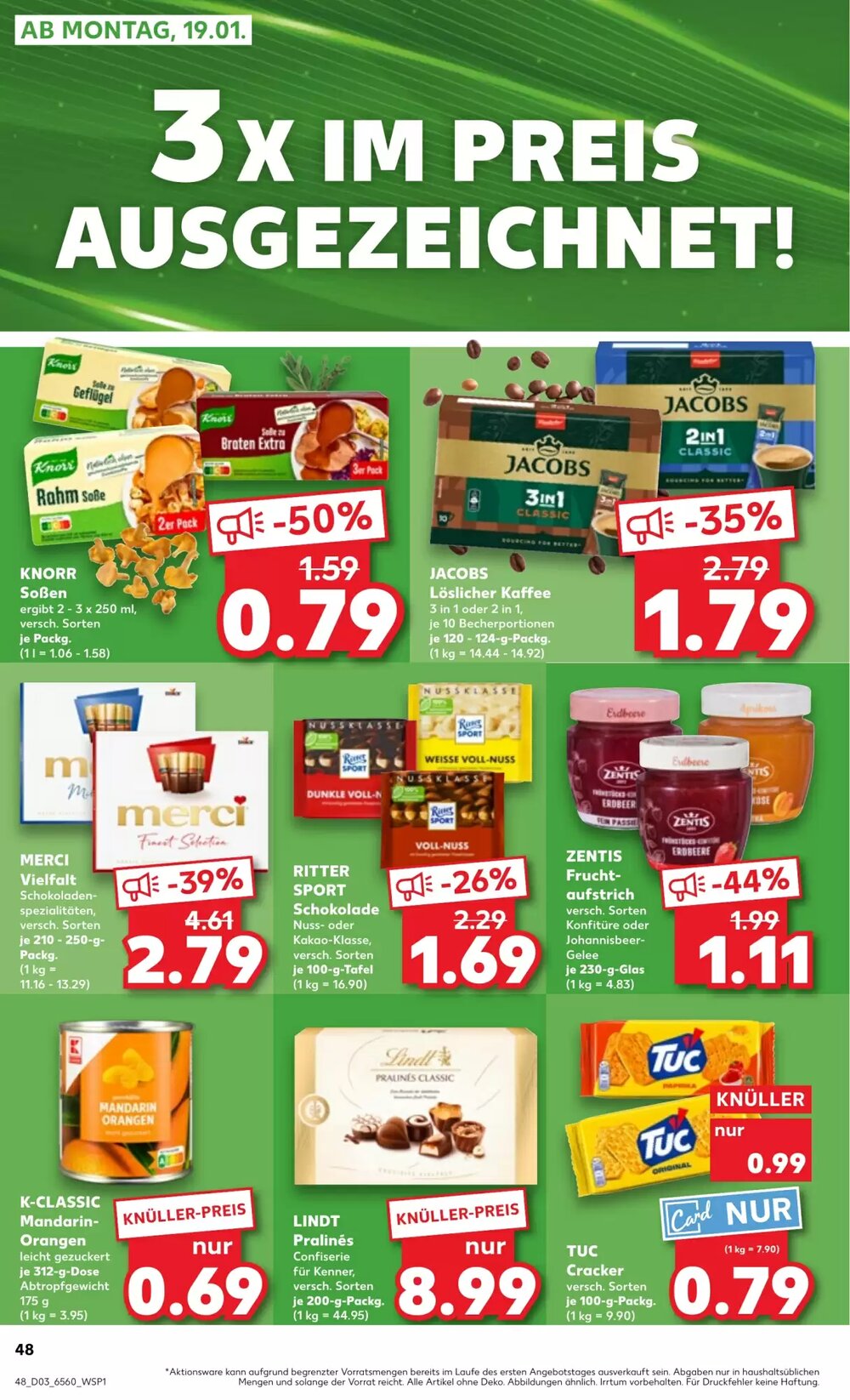 Kaufland Prospekt (ab 15.01.2026) zum Blättern - Seite 48