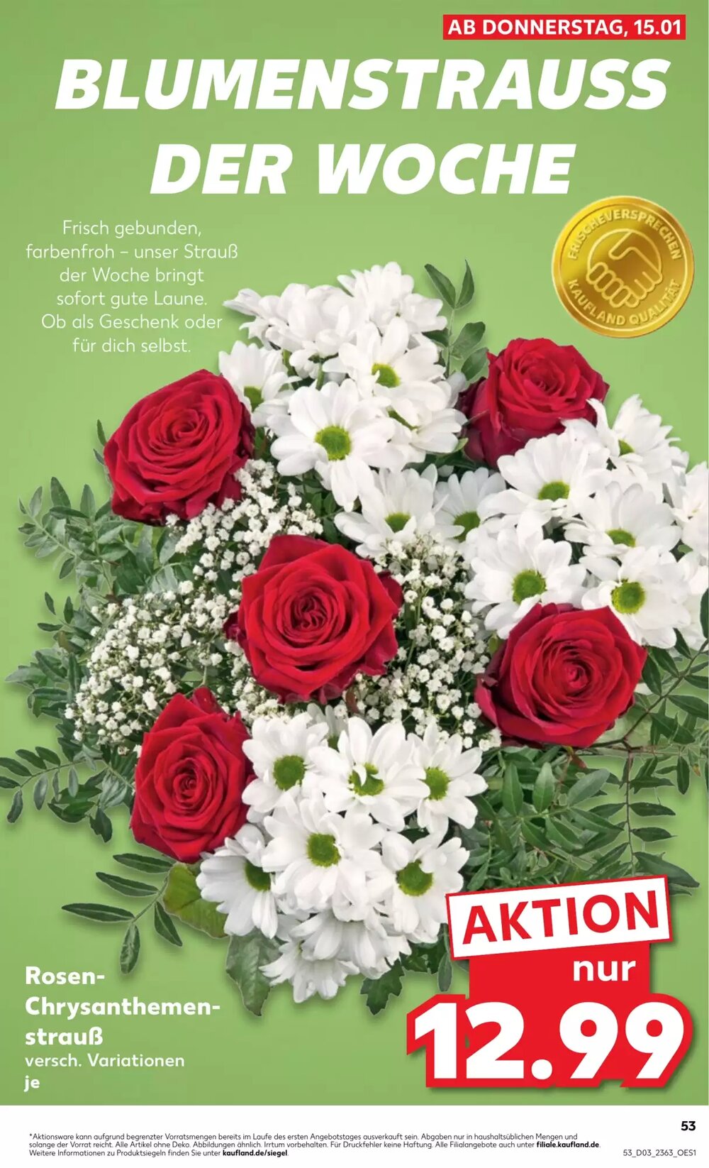 Kaufland Prospekt (ab 15.01.2026) zum Blättern - Seite 53