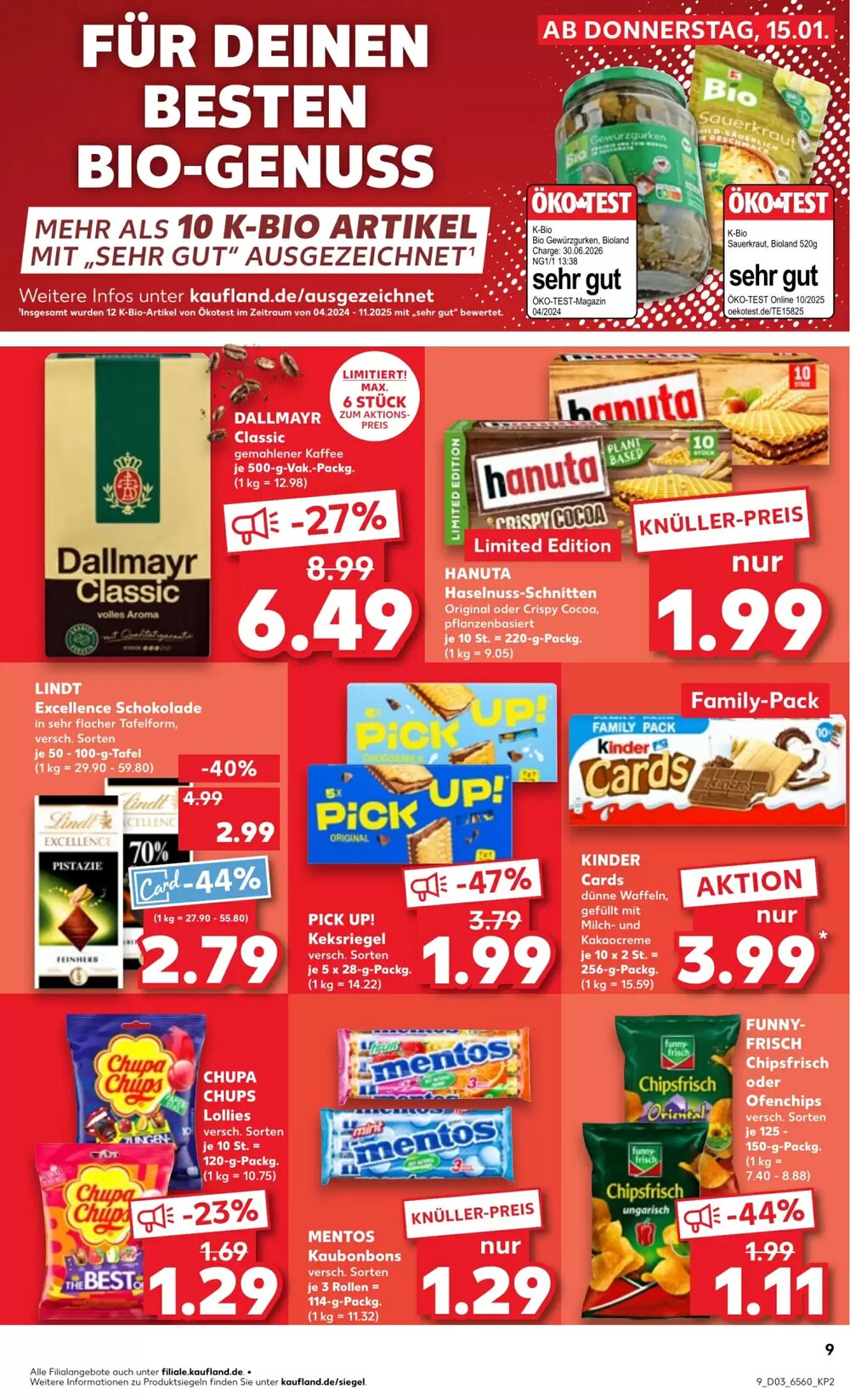 Kaufland Prospekt (ab 15.01.2026) zum Blättern - Seite 9