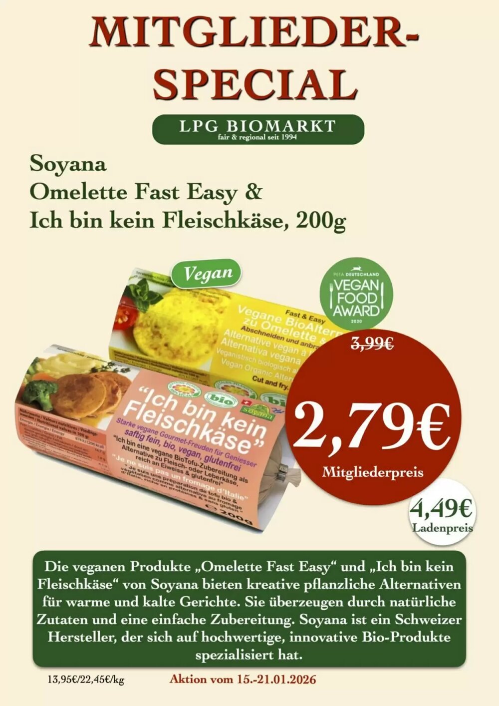 LPG Biomarkt Prospekt (ab 15.01.2026) zum Blättern - Seite 10