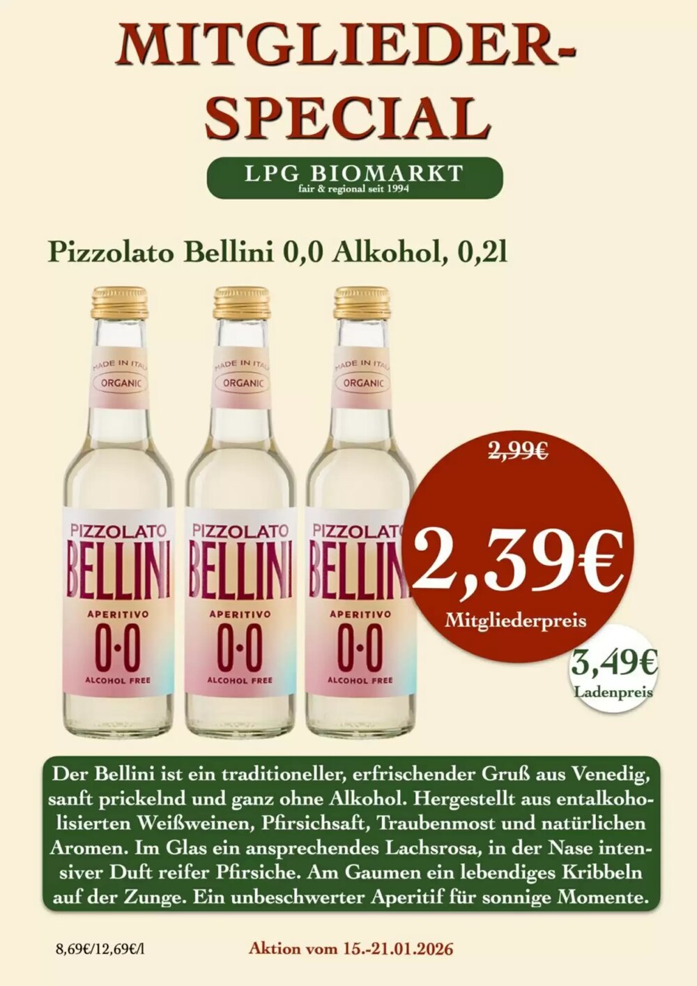 LPG Biomarkt Prospekt (ab 15.01.2026) zum Blättern - Seite 17