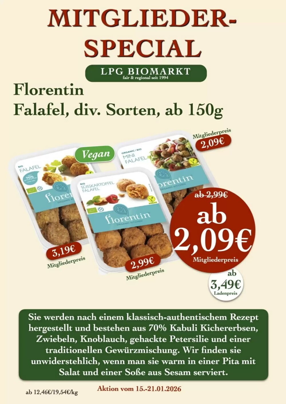 LPG Biomarkt Prospekt (ab 15.01.2026) zum Blättern - Seite 20