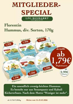 LPG Biomarkt Prospekt (ab 15.01.2026) zum Blättern - Seite 21
