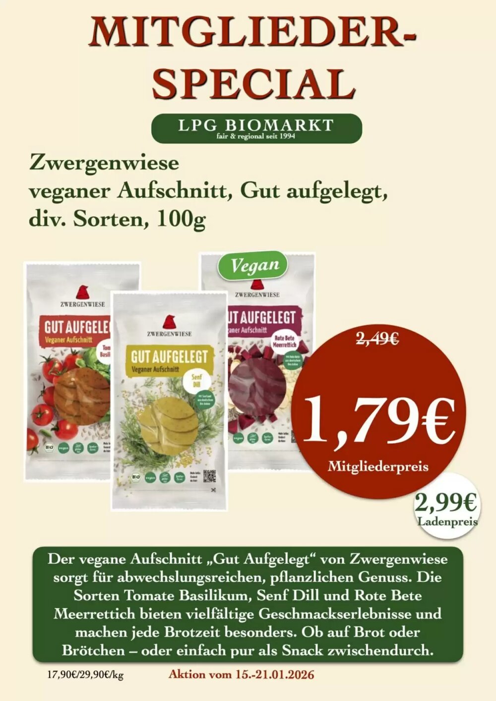 LPG Biomarkt Prospekt (ab 15.01.2026) zum Blättern - Seite 7