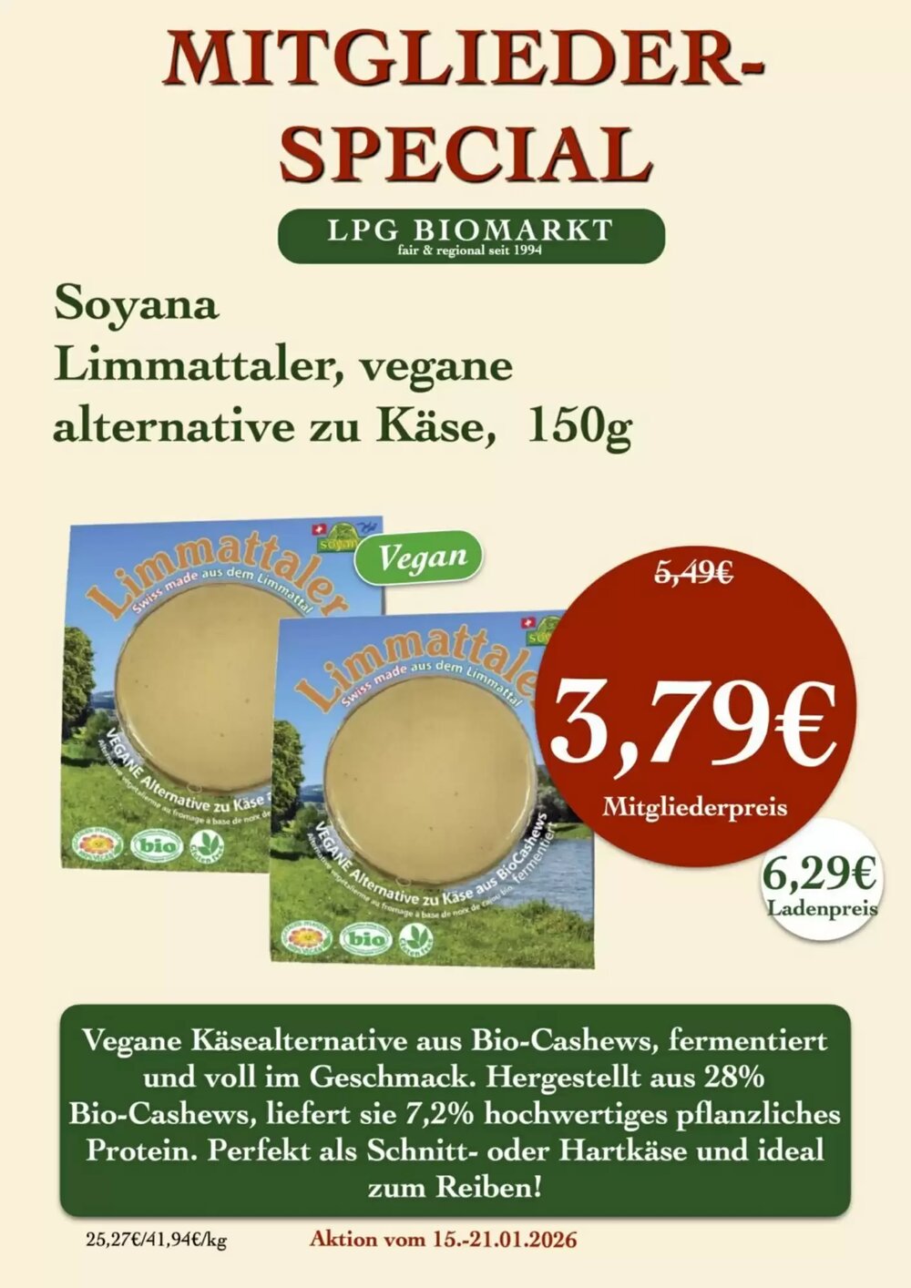 LPG Biomarkt Prospekt (ab 15.01.2026) zum Blättern - Seite 9