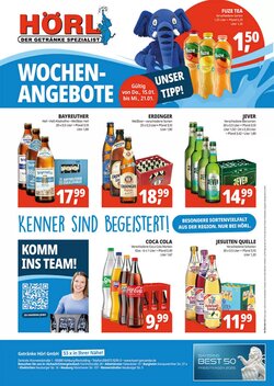 Hörl Getränke Prospekt (ab 15.01.2026) zum Blättern - Seite 1