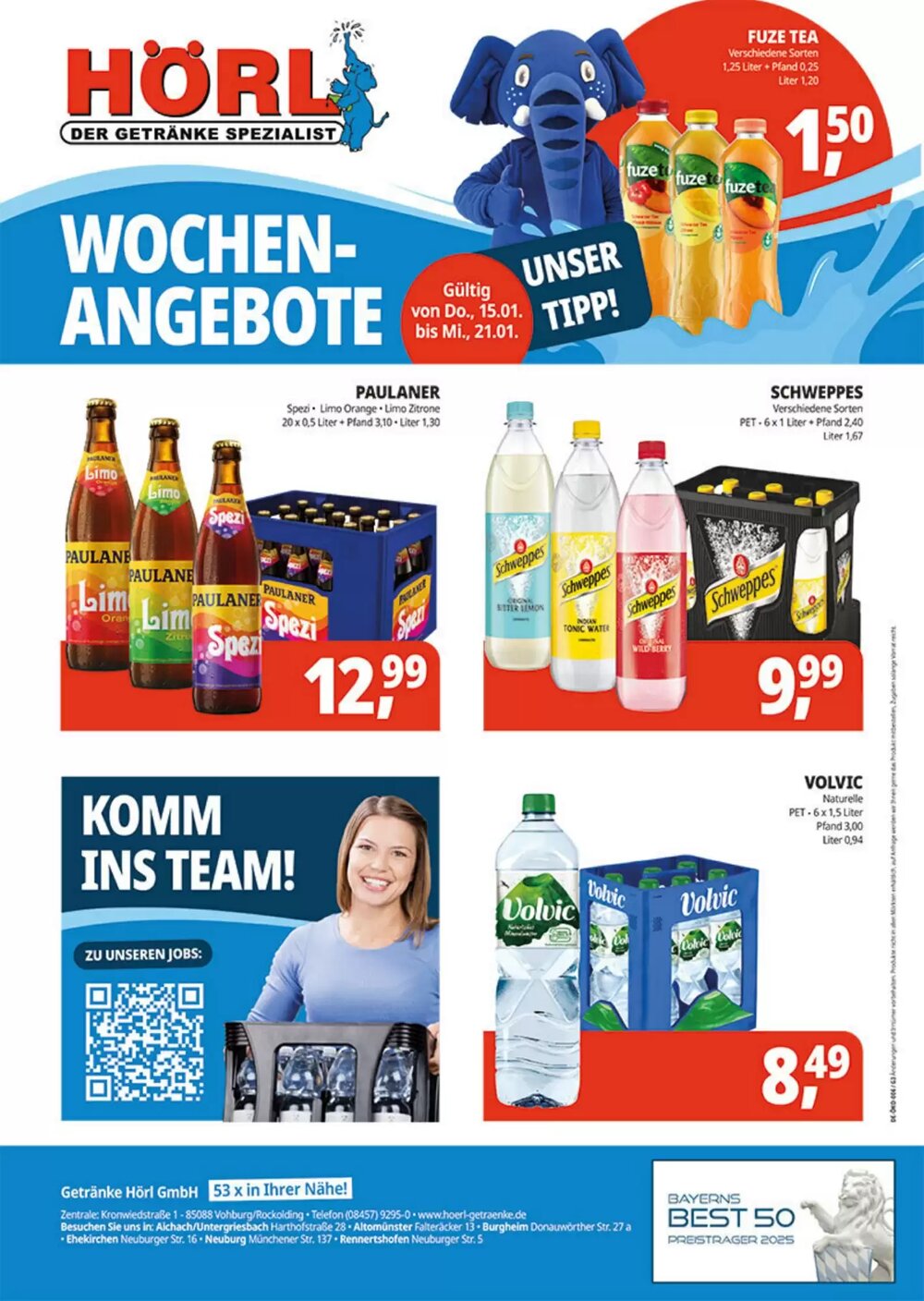 Hörl Getränke Prospekt (ab 15.01.2026) zum Blättern - Seite 2