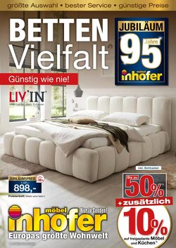 Möbel Inhofer Prospekt (ab 15.01.2026) zum Blättern - Seite 1