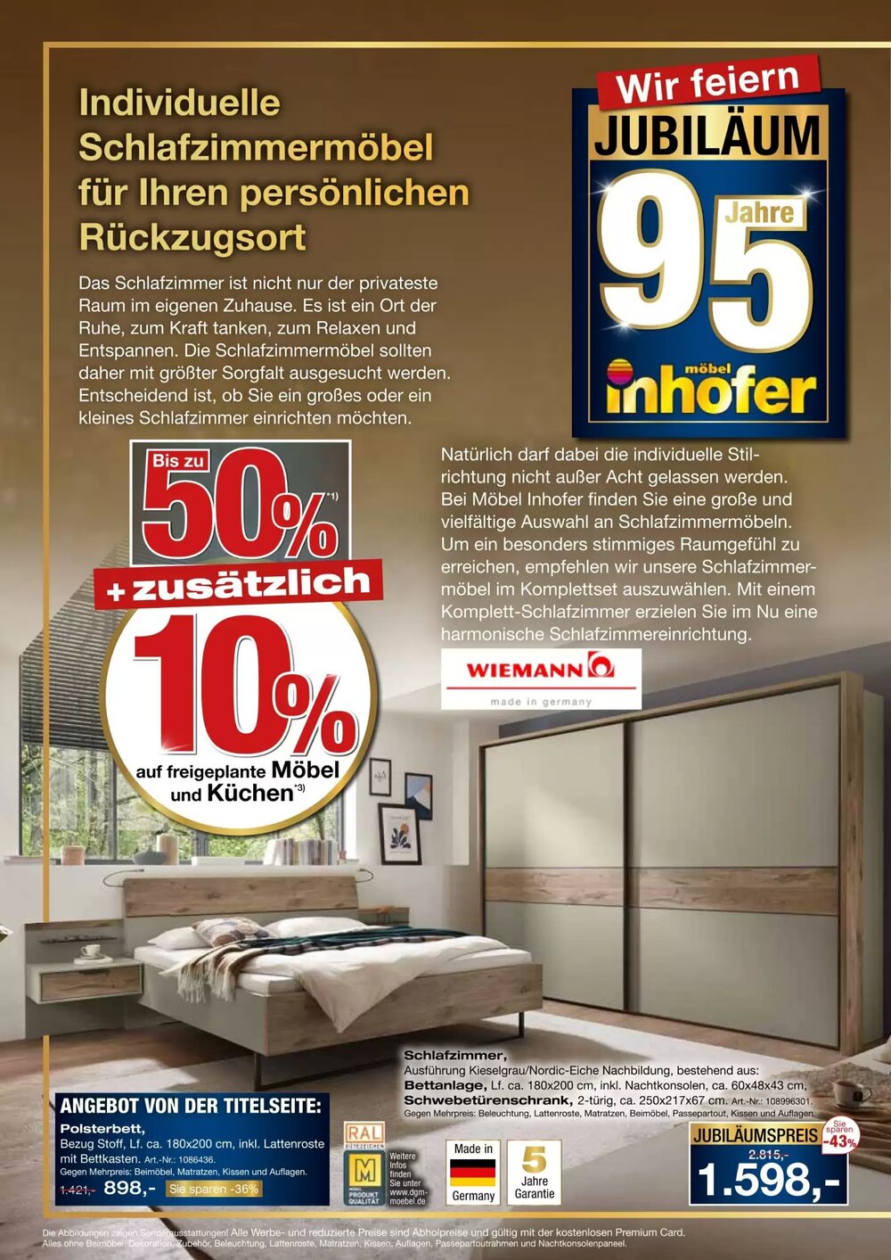 Möbel Inhofer Prospekt (ab 15.01.2026) zum Blättern - Seite 2