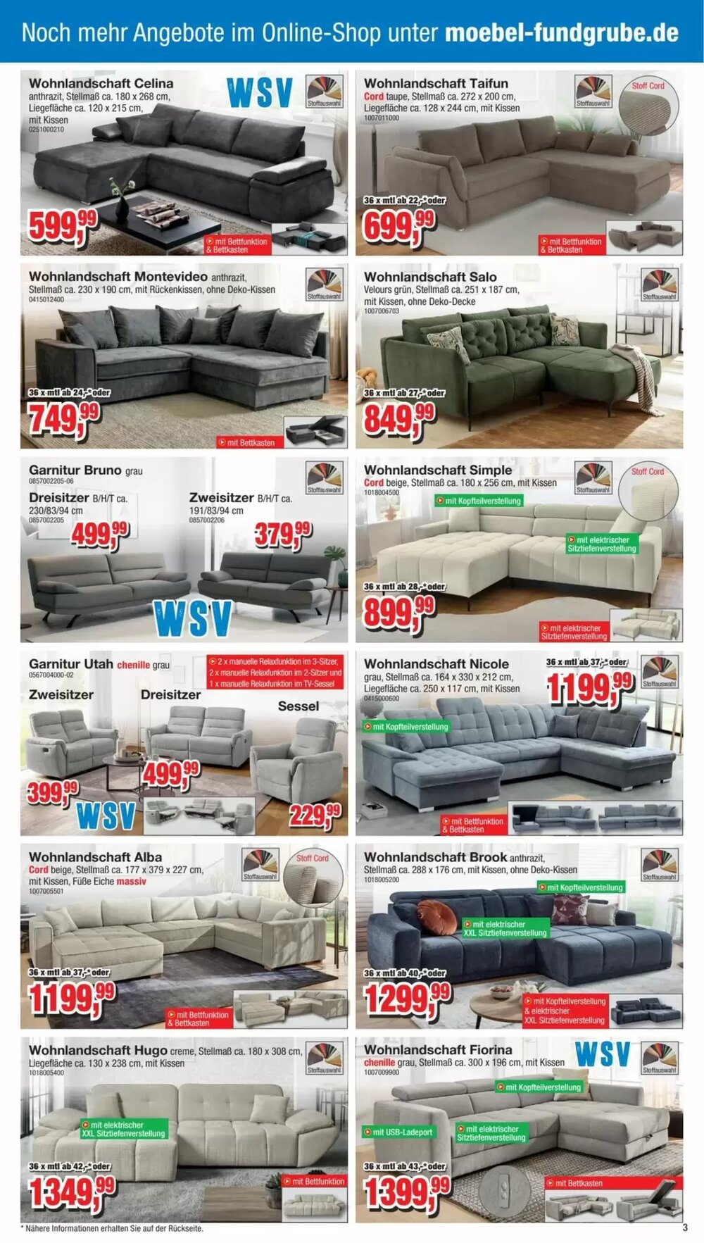 Möbelfundgrube Prospekt (ab 15.01.2026) zum Blättern - Seite 2