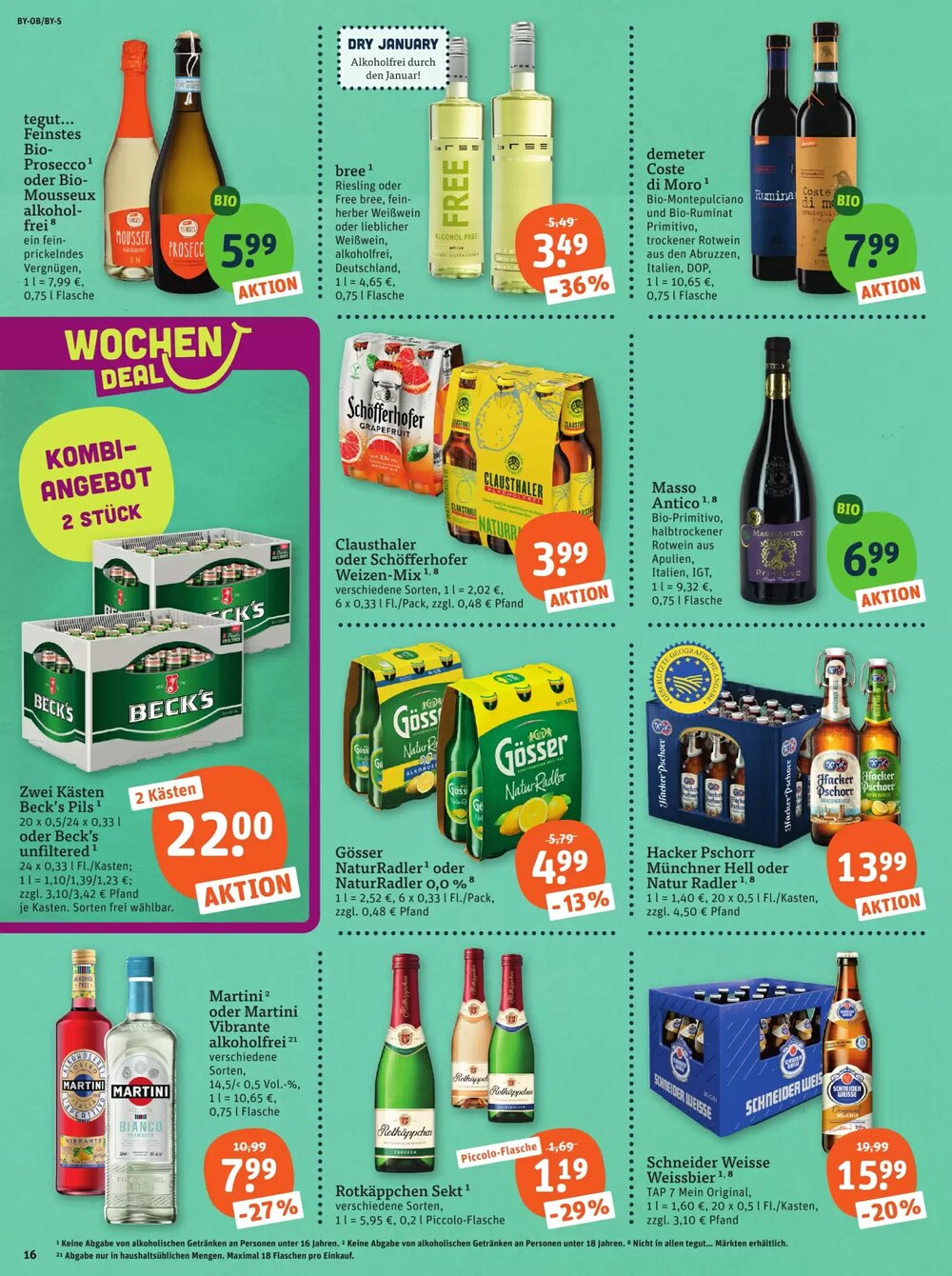 tegut Prospekt (ab 16.01.2026) zum Blättern - Seite 18