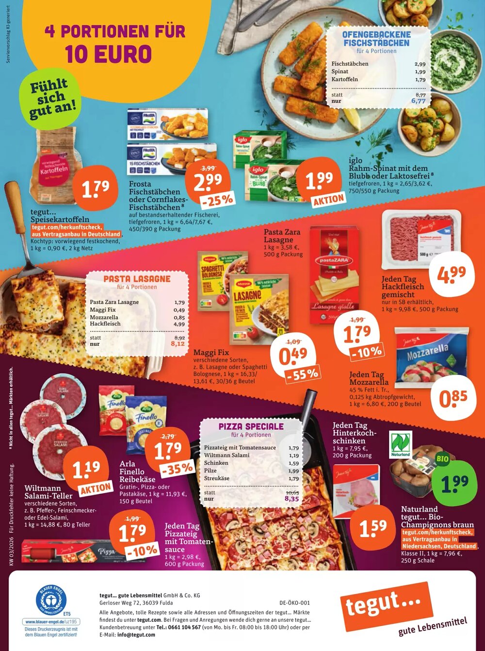tegut Prospekt (ab 16.01.2026) zum Blättern - Seite 23