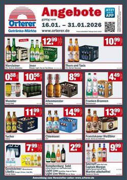 Sobi Getränkemarkt Prospekt (ab 16.01.2026) zum Blättern