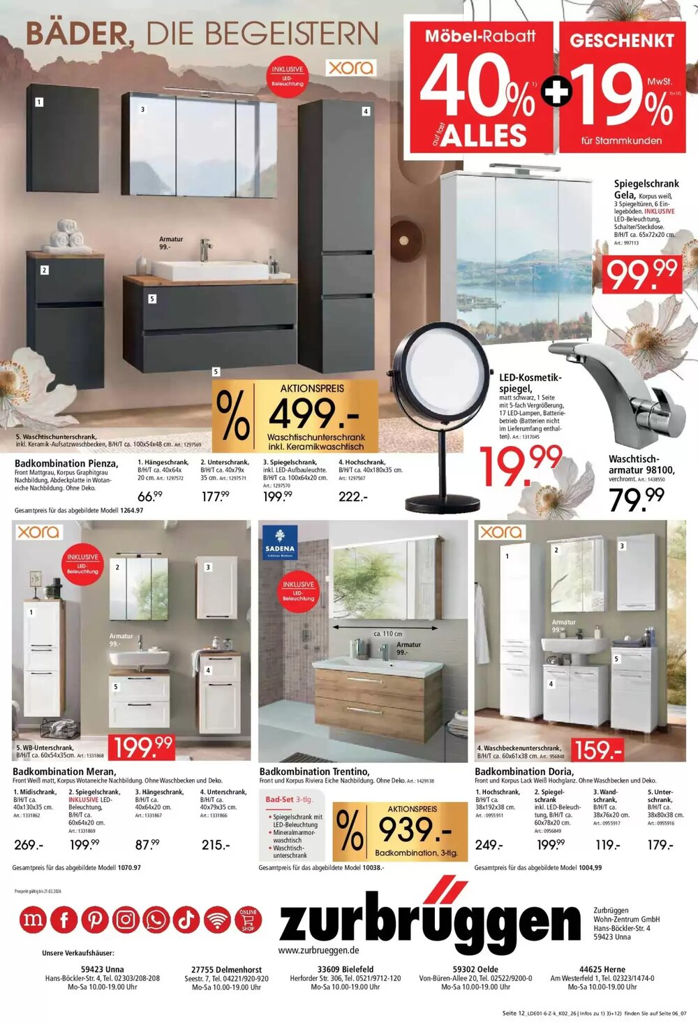 Zurbrüggen Prospekt (ab 16.01.2026) zum Blättern - Seite 20