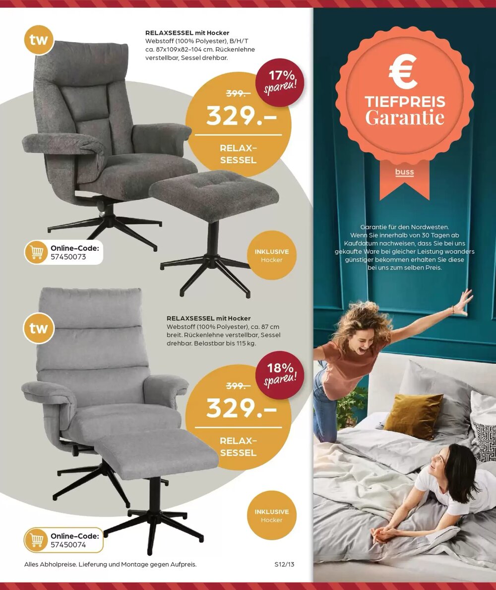 Möbel Buss Prospekt (ab 16.01.2026) zum Blättern - Seite 13