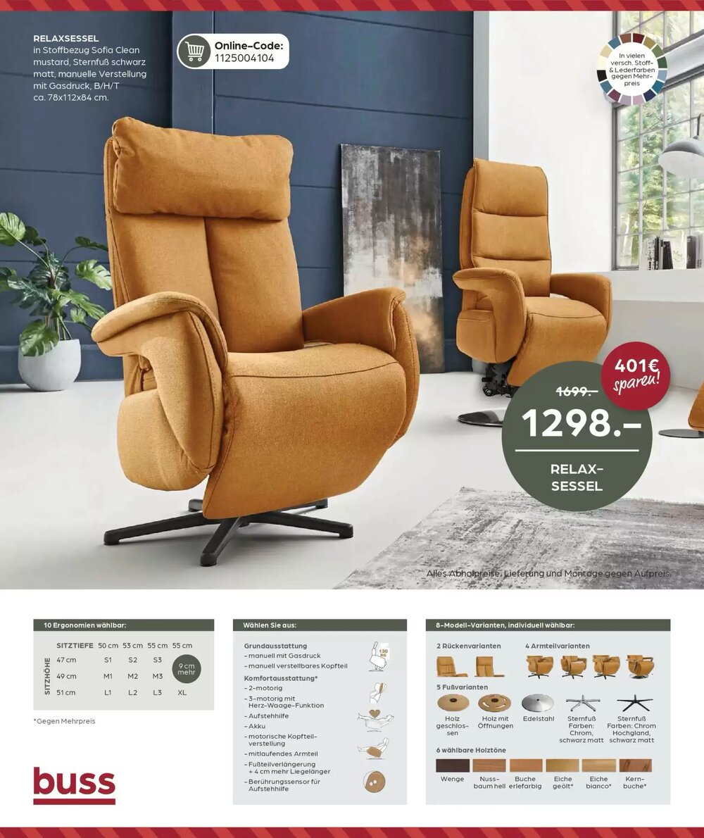 Möbel Buss Prospekt (ab 16.01.2026) zum Blättern - Seite 18