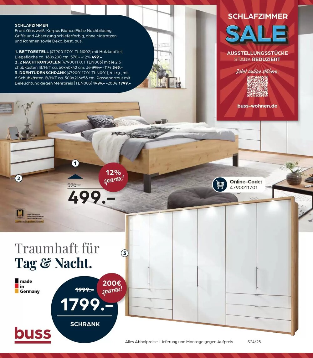 Möbel Buss Prospekt (ab 16.01.2026) zum Blättern - Seite 24