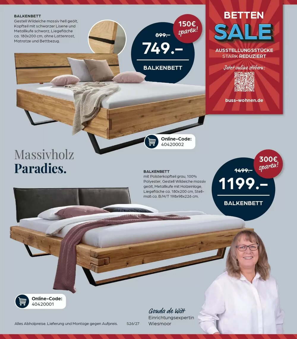 Möbel Buss Prospekt (ab 16.01.2026) zum Blättern - Seite 27