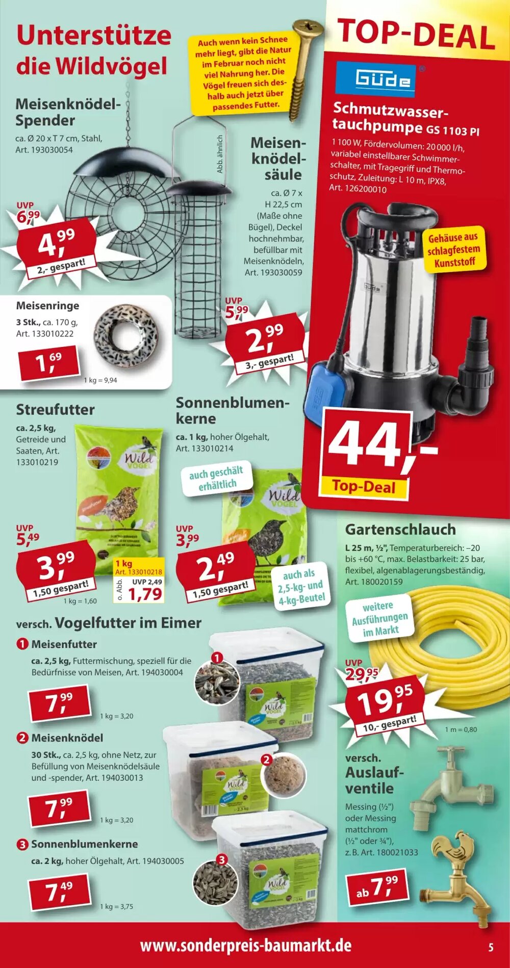 Sonderpreis Baumarkt Prospekt (ab 17.01.2026) zum Blättern - Seite 5