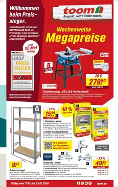 toom Baumarkt Prospekt (ab 17.01.2026) zum Blättern